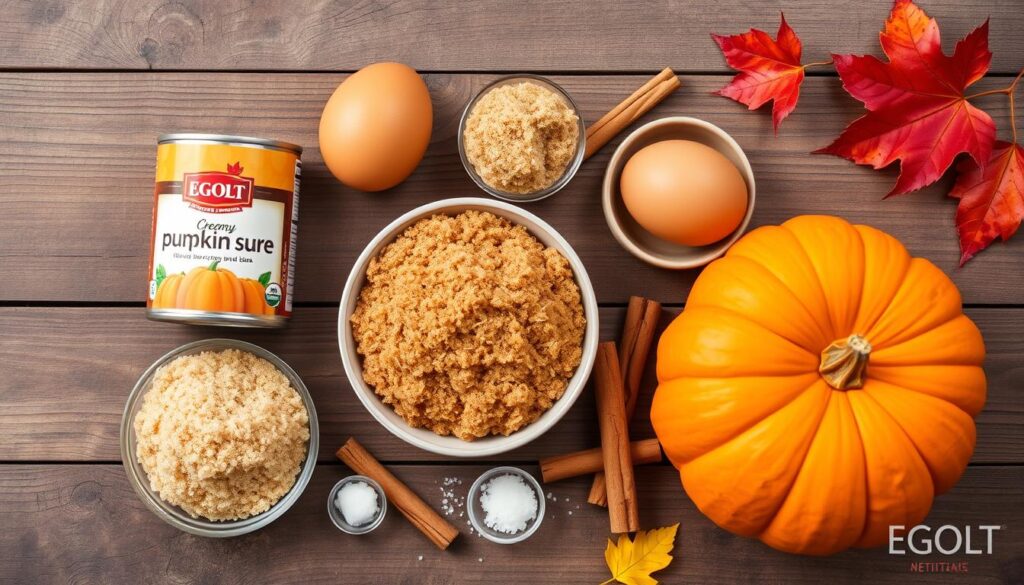 Pumpkin Pie Ingredients