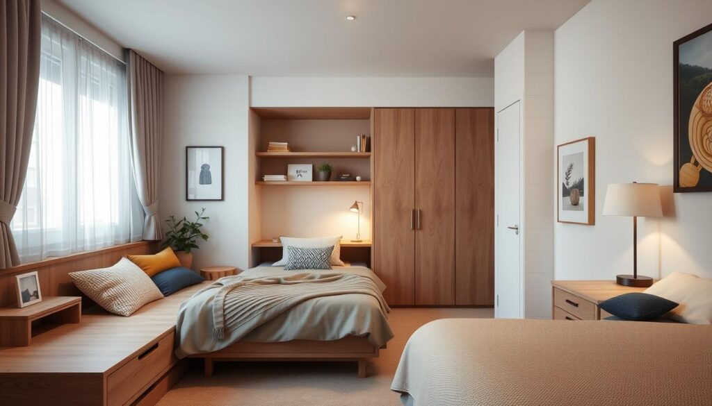 compact bedrooms