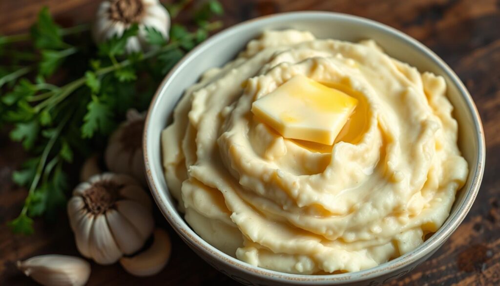 garlic butter mashed potatoes