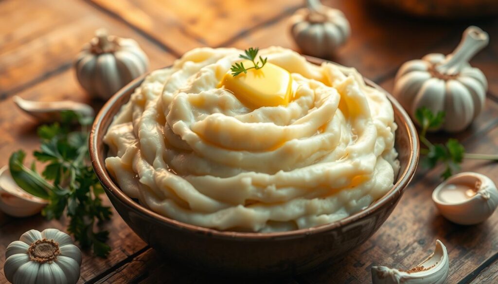 garlic mashed potatoes