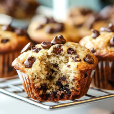 Chocolate Chip Banana Muffins