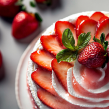 Strawberry Shortcake Cake