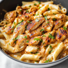 Creamy Cajun Chicken and Pasta
