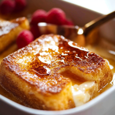 Overnight Crème Brûlée French Toast