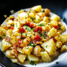 Potato Egg Scramble