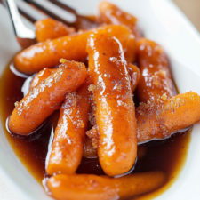 Maple and Brown Sugar Glazed Carrots